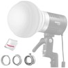 Godox ML-CD15 Diffusion Dome Kit with 3 Adapters, Flash Diffusion