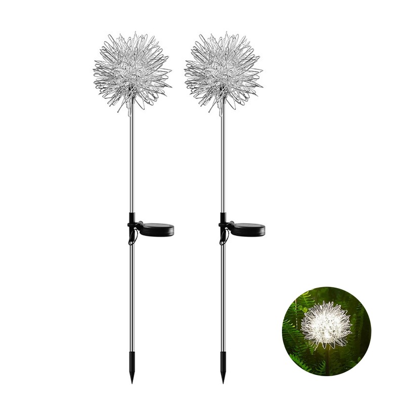 Solar Garden Light Outdoor Dandelion Garden Balcony Decoration Layout Inserted