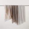 KOUMAKI Gauze Scarf, Large Scarf, Women's, UV Protection, Cotton Linen