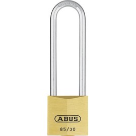 ABUS 04720 65mm Long Shackle Service Brass Padlock with 402 Alike Keyed