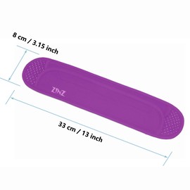 ZINZ Ultra Thick & Breathable Universal Shoulder Pad Cushion for Bag, Long & Comfort, (Purple)