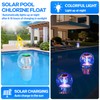 Chsuiwe 2025 Upgraded Pool Chlorine Floater with Firework Light, Adjustable