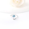 Sea Turtle Rings for Women - 925 Sterling Silver Blue