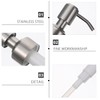 WOFASHPURET 24mm Soap Dispenser Pump Replacement, Stainless Steel Lotion/Shampoo/Conditioner Pump