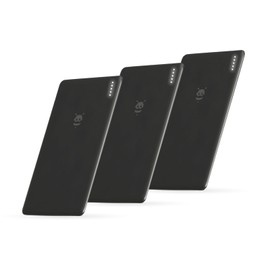 SOURCENEXT | Pebblebee Universal Card Type PB-621-S 3-Piece Set | Powerful Locator for Keys and Bags | Smart Tracker