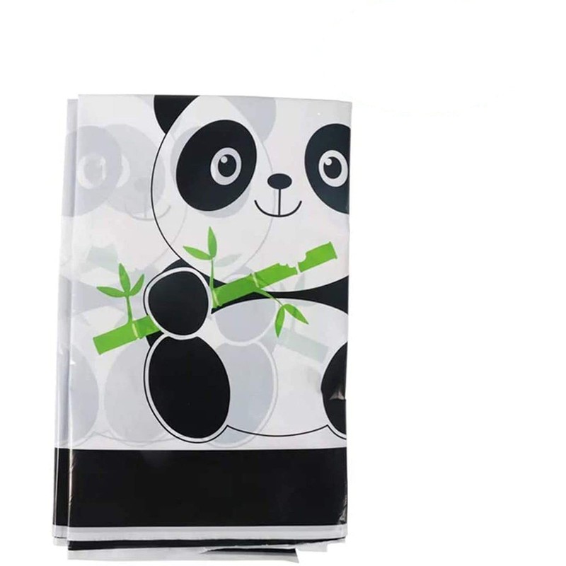 LYT Panda Tablecloth Birthday Table Cloth Panda Theme Table Cover