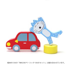 TM-JUI-0102 Picture Book Tsumiki 11 Cats (Single Item) / 11 Pikin Cat Series / Wooden Building Blocks Toy