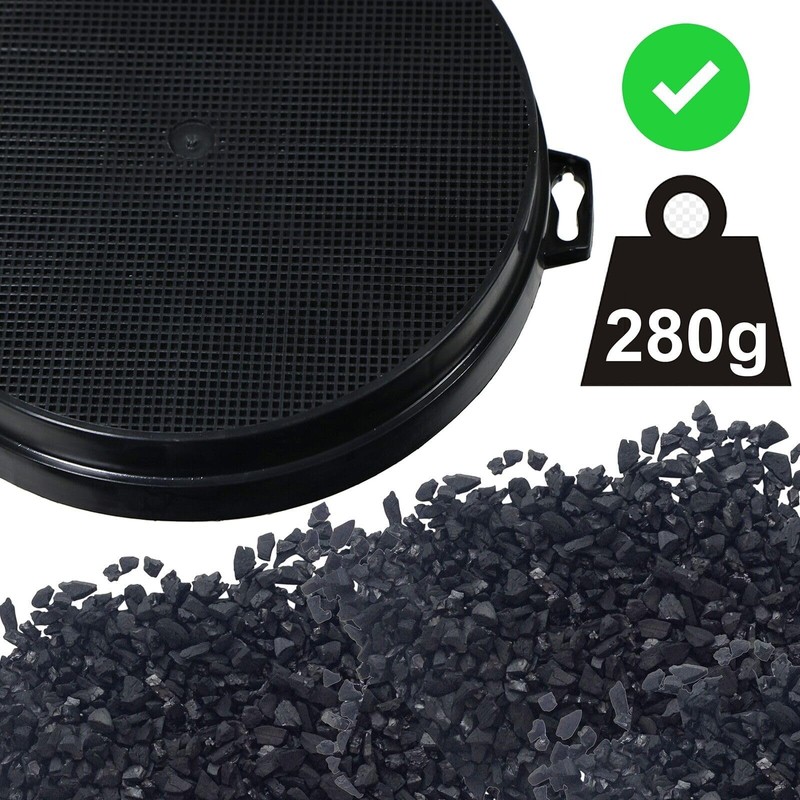 SPARES2GO Carbon Charcoal Vent Filter for Matsui Cooker Extractor Hood