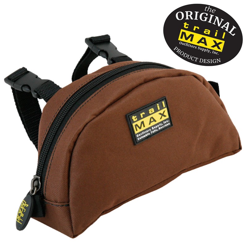 TrailMax original pommel bolsillo, Anaranjado Blaze, 8" x 3.5" x