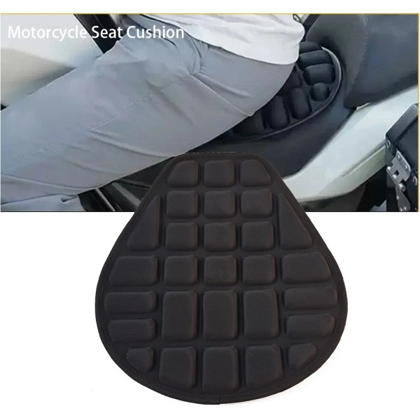1Pcs Universal Motorcycle Seat Cushion Comfort Pillow Pad Cover Pressure
