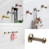 Mgoodoo 2pcs Wall-Mount Robe Coat Hook,Towel Hook,Heavy Duty Clothes Hanger