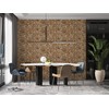 Dundee Deco 3D Wall Panels - Brown Faux Stone PVC