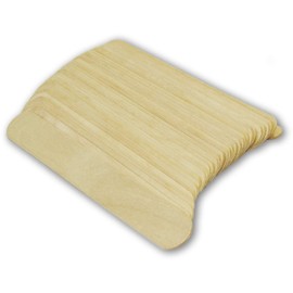 Instrapac Medical Wooden Stick Tongue Depressor Waxing Tattoo Throat Diagnostic Inspection - 20 Pack