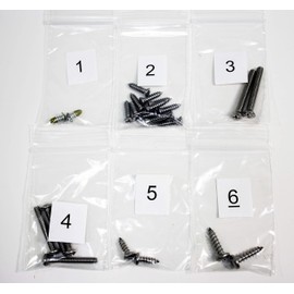 Keen Parts 1968 Chevelle or Malibu Screw Kit, Exterior Trim Coupe (24 Pieces)