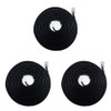 SINCODA 3 Pack 8ft Phone Telephone Extension Cord Cable Line