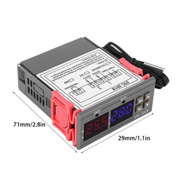 driver digital de temperatura, STC-3018, driver digital de temperatura LED, termostato de control de temperatura, driver de humedad NTC, driver de temperatura, sensor de termostato