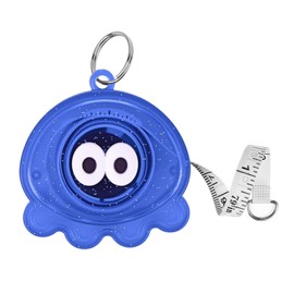 Cmetta Blue Pearlescent Octopus Retractable Tape Measure, 2M/79Inch