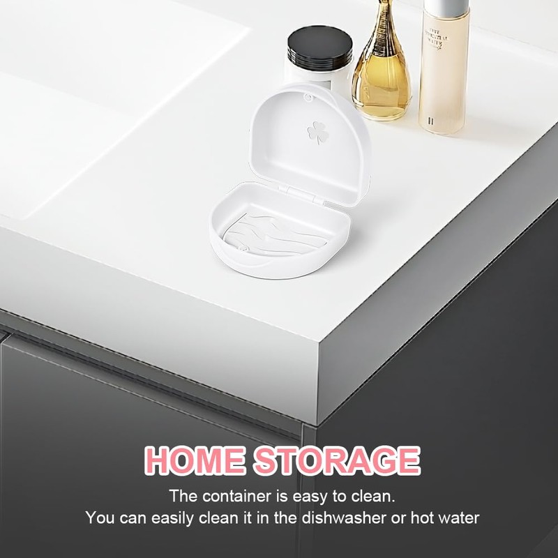 OFFCUP Braces Box with Aligner Removal Tool Clip Box Portable