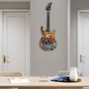 Guitar Wall Clock Simulation Time Accurate Guitar Clock Wall Decor