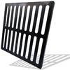 DuuMuut Cast Iron Drain Grate, 18x18 Outdoor Drain Cover, B