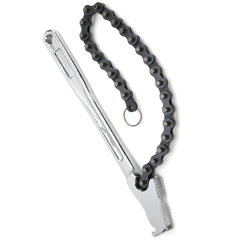 Chain Wrench High Hardness Surface Polished ChromePlated Chrome Vanadium Steel
