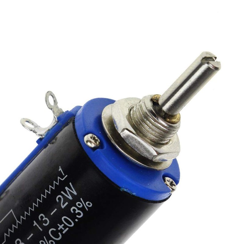 HiLetgo 5pcs WXD3-13-2W 10K Ohm Multi-Turn Wirewound Potentiometer 10K Ohm