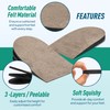 Heel Lifts for Women and Men Adjustable Shoe Lifts for