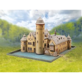 Aue-Verlag 40 x 30 x 23 cm Schloss Mespelbrunn Model Kit