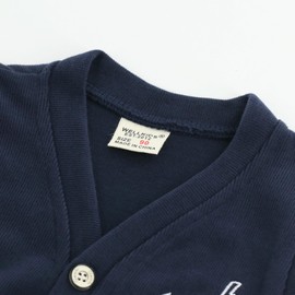 POBIDOBY Thick Baby Vest for Girls&Boys, Cotton Toddler Cardigan Girl&Boys with Buttons (US, Age, 2 Years, NAVY)