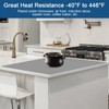 47.2''x23.6''(120cmx60cm) Large Silicone Mat for Kitchen Counter, Non-Slip Heat Resistant