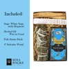 Soul Sticks Manifesting Intention's Kit Gift Set with Sage, Spell