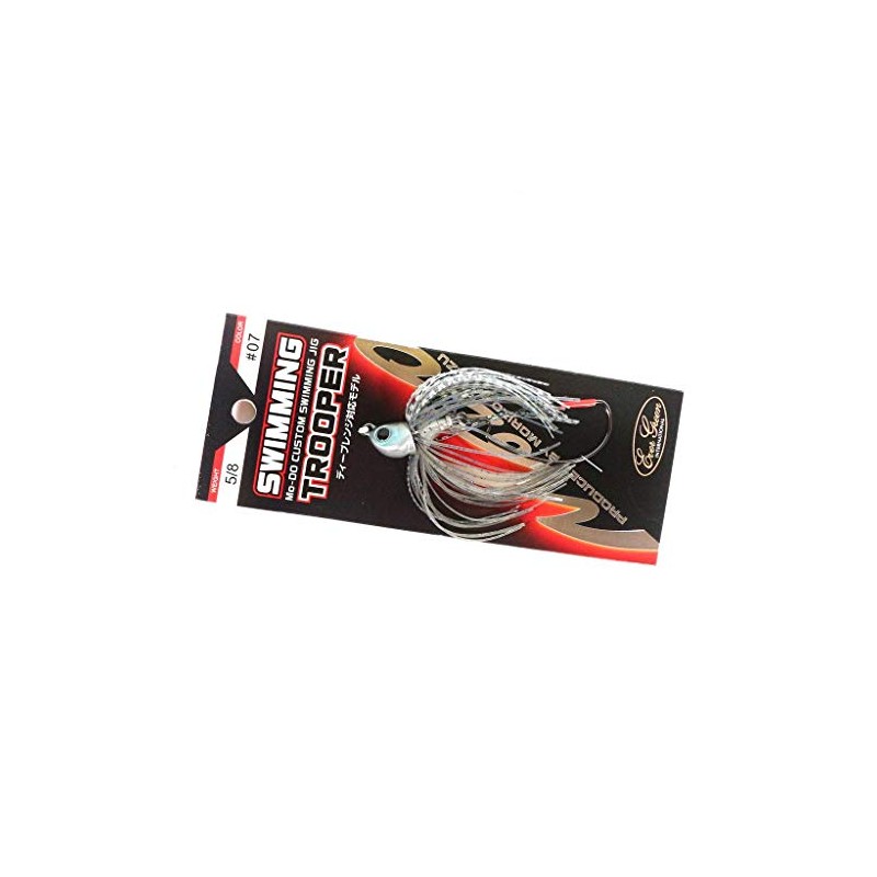 EVERGREEN Swimming Trooper Rubber Jig 5/8oz Blue Gill #07