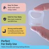 PUTSKA Pacifier Adapter Rings - Silicone Adapter for Pacifier Holder