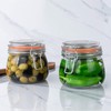 Hovico 25 oz Glass Jars With Airtight Lids And Leak