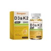 d3 k2 Vitamin 5000 IU, k2 d3 Vitamin Supplement, Support Immune System - 120 Soft Capsules (1 Pack)