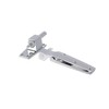1-7/8" Offset Polished Chrome Cam-Rise Walk-in Door Hinge with Spring