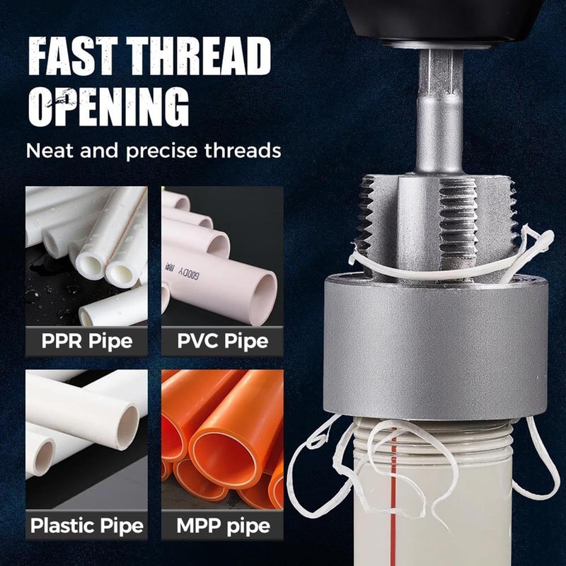 PVC Pipe Threading Tool,Pipe Thread Cutting Tool | Integrated Internal