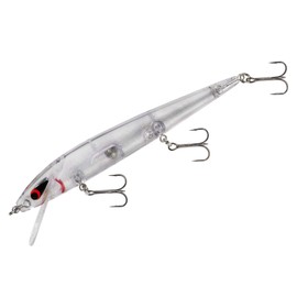 Smithwick Lures Perfect 10 Rogue Minnow-Style Jerkbait Crankbait Fishing Lure, Freshwater Fishing Gear and Accessories, 5.5", 5/8 oz, Clear
