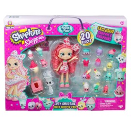 Shopkins Shoppies Lucy Smoothie Super Shopper Pack - 20 Piece Set