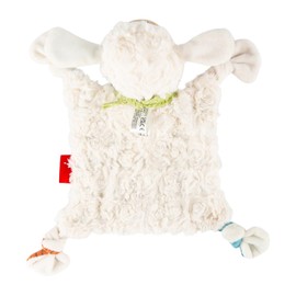 SIGIKID 39240 Cuddly Blanket Sheep Cuddly Blanket Girls and Boys Baby Toy Recommended from Birth Multi-Coloured