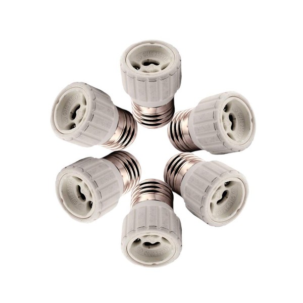 DEMASLED E26 to GU10 Adapter Edison Screw Socket to GU10