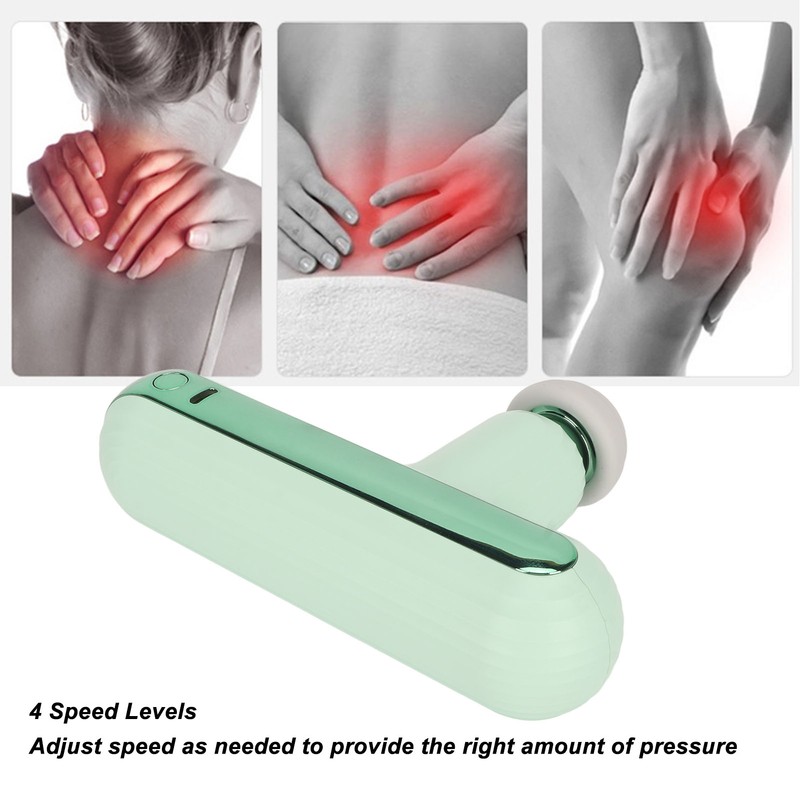 Muscle Massager Low Noise 4 Speed Rechargeable Portable Deep Tissue