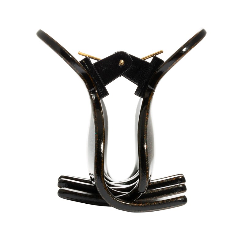 France Luxe Small Couture Jaw, Black | Multi