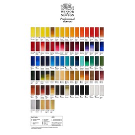 Winsor & Newton 2320346 Professional Acrylic Colour - Lemon Yellow, 60 ml (Pack of 1)