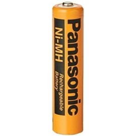Panasonic 8 Pack Panasonic NiMH AAA Rechargeable Battery for Cordless Phones,Orange