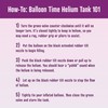 Blue Ribbon Balloon Time Disposable Helium Tank 14.9 cu.ft -