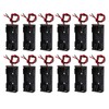 Coliao 12pcs AAA Battery Holder 2 x 1.5V AAA Battery