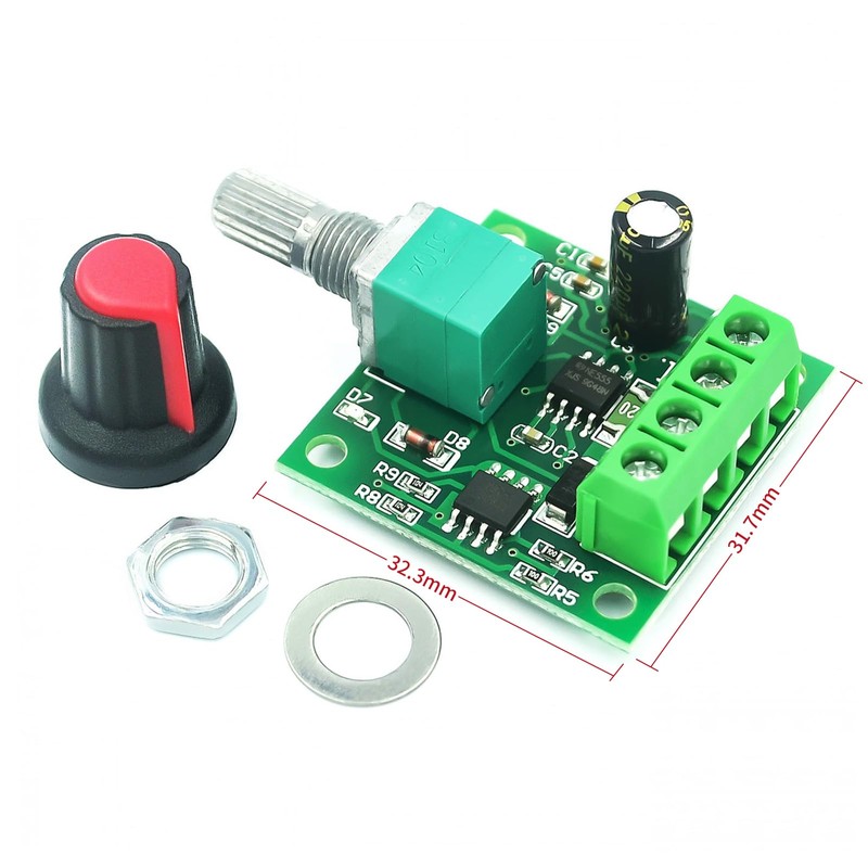 beyourchoi PWM Controller Motor Controller Motor Speed Controller 6pcs pwm