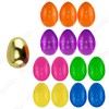 15x Easter Colourful Plastic Filler Eggs, Egg Hunt, Basket Stuffers,