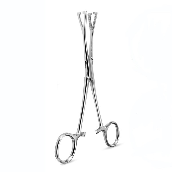 Piercing Clamps,Triangle Slotted Locking Piercing Forceps Clamps Kit for Ear